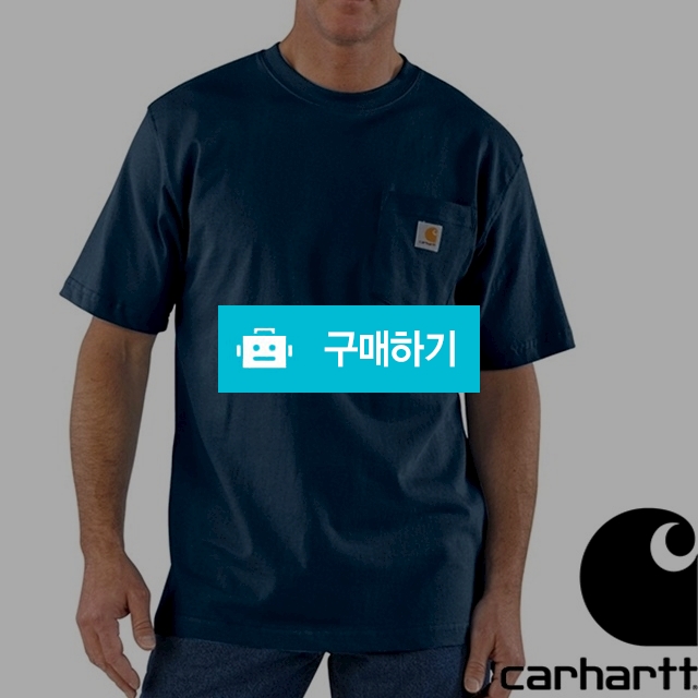 [칼하트]M Workwear Pocket SS T Shirt - NV / 바스님의 스토어 / 디비디비 / 구매하기 / 특가할인