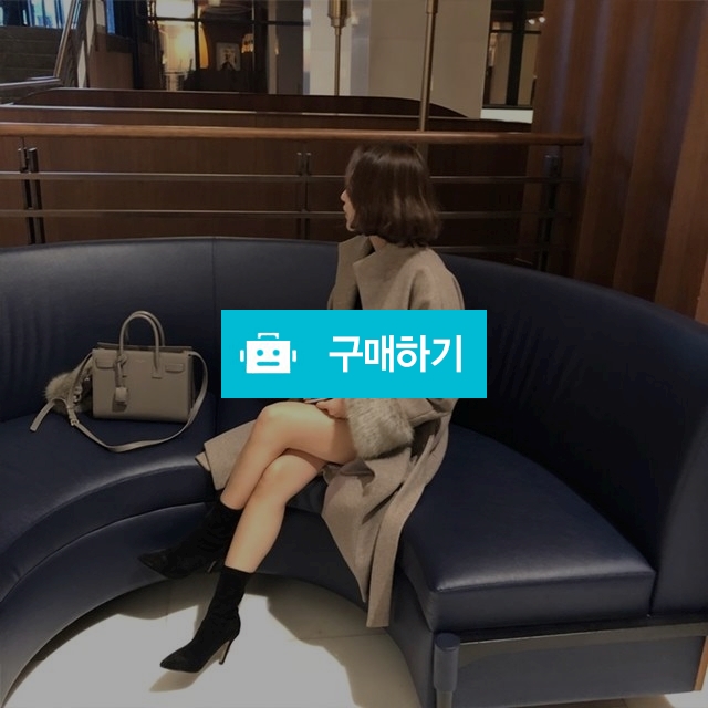 페이크퍼 허리끈 랩 울코트 / -73797님의 스토어 / 디비디비 / 구매하기 / 특가할인