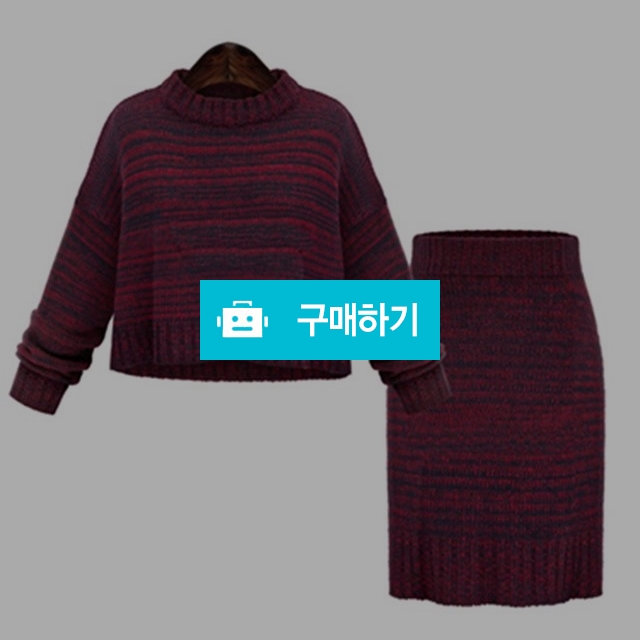 [CP041]컬러프린팅 니트 맨투맨셋트 / 더옐로우샵 / 디비디비 / 구매하기 / 특가할인