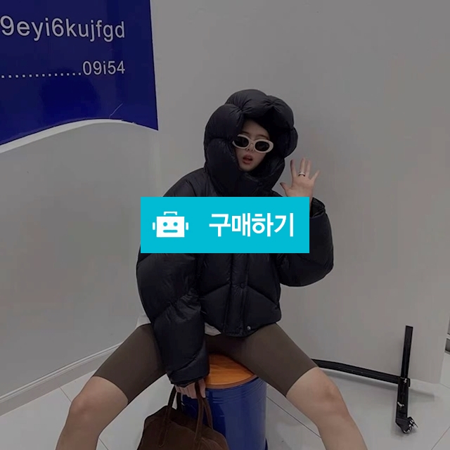 오리털100% 꽃모양 후드 패딩 / 모어클로딩 / 디비디비 / 구매하기 / 특가할인