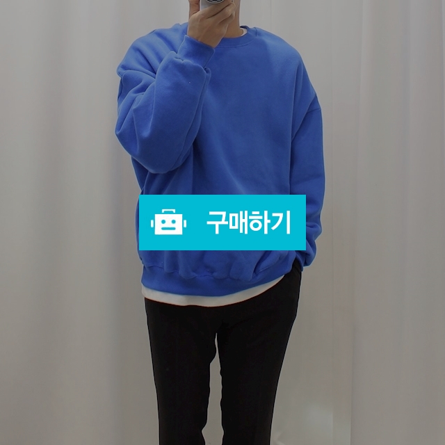 [7color] 남녀공용오버핏맨투맨 / 옷피셜스토어 / 디비디비 / 구매하기 / 특가할인