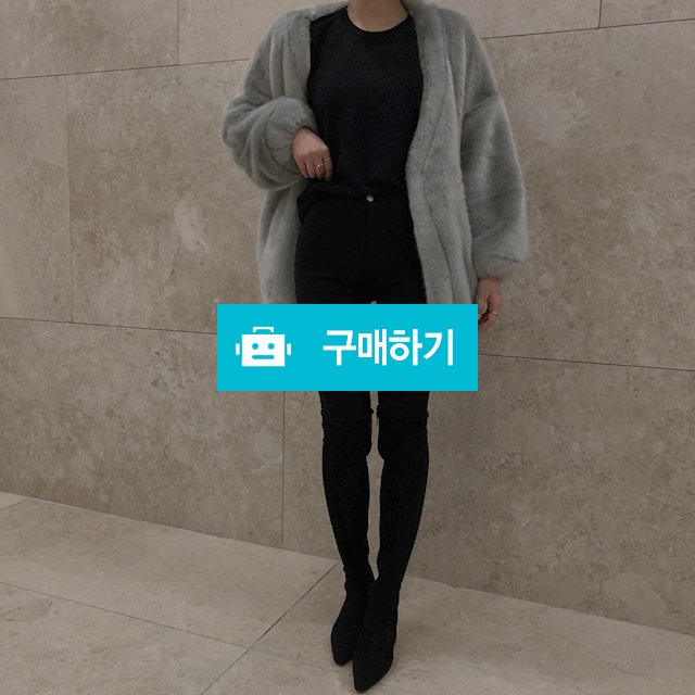 밍크 페이크 퍼 자켓 [유와] / UWA 유와 / 디비디비 / 구매하기 / 특가할인