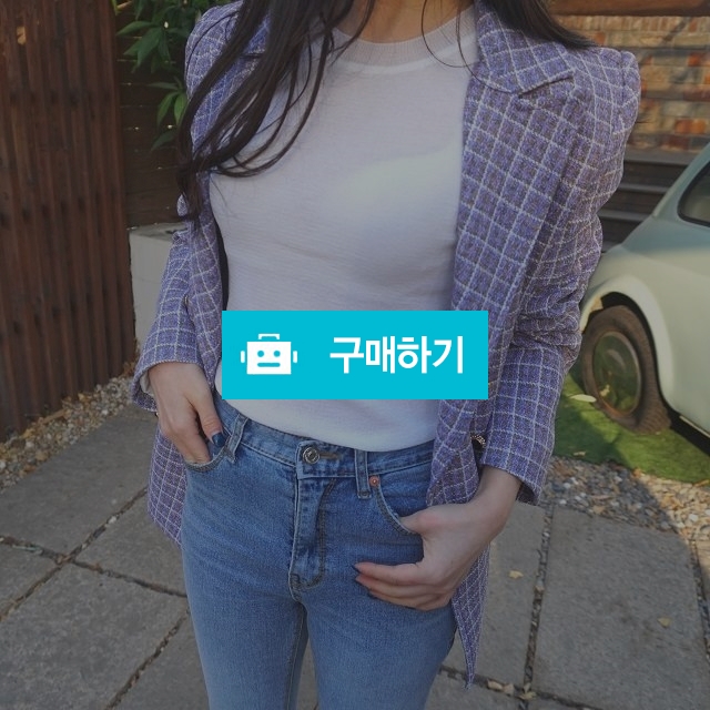 오버핏 하프 더블 트위드재킷 / 기다리다for / 디비디비 / 구매하기 / 특가할인