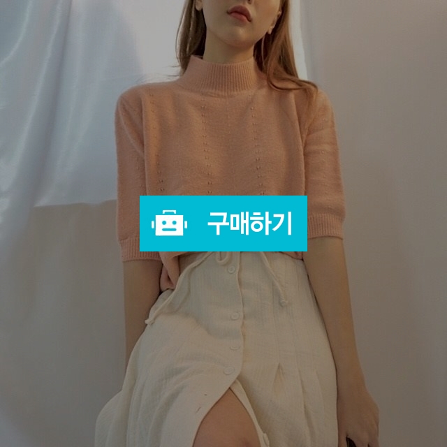 5부 반팔 반 반폴라 니트 / 러브버튼님의 스토어 / 디비디비 / 구매하기 / 특가할인