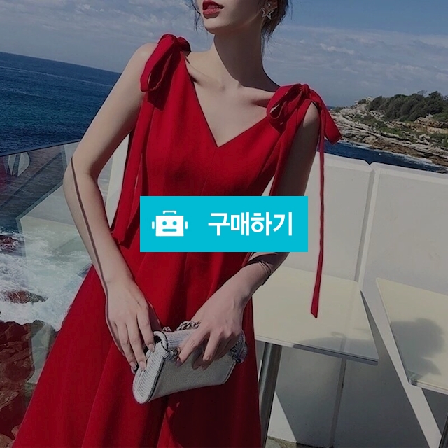 어깨 리본 플레어 미니원피스 / 장위동홍당무님의 스토어 / 디비디비 / 구매하기 / 특가할인