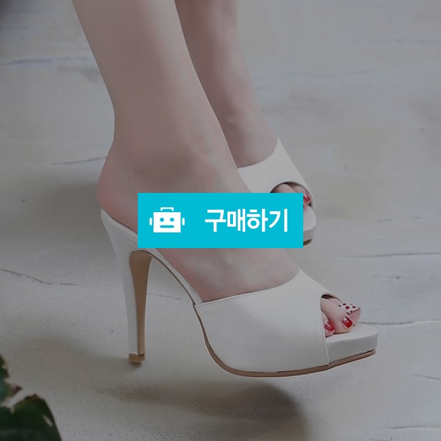 225-250mm 오픈토 가보시 슬리퍼힐 웨딩슈즈(12cm) / 루앤블즈 / 디비디비 / 구매하기 / 특가할인