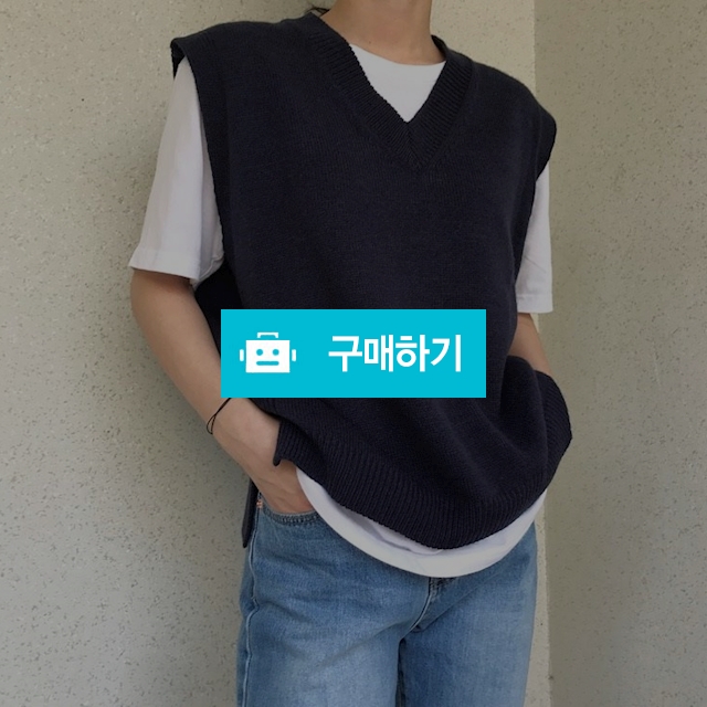 여자 브이넥 니트베스트 / 트리플 팩토리 / 디비디비 / 구매하기 / 특가할인