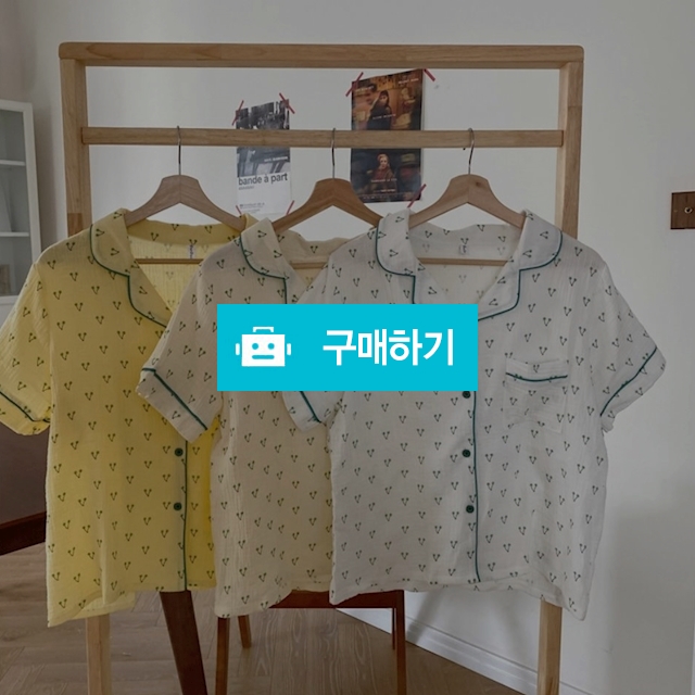 열매 무늬 루즈핏 파자마 잠옷 / MARKET814 / 디비디비 / 구매하기 / 특가할인