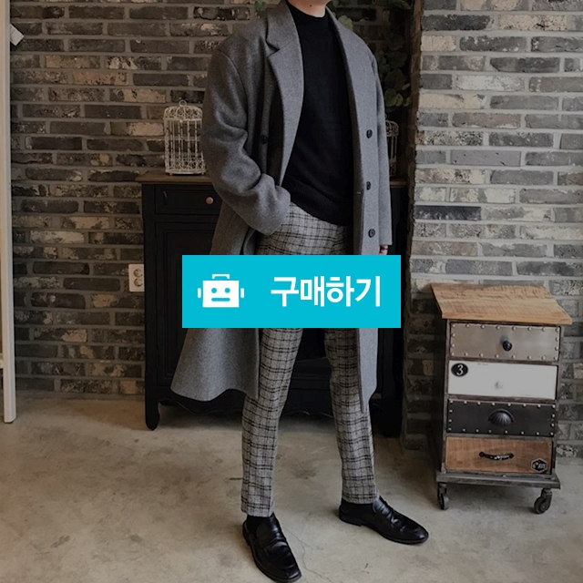 남자 루즈핏 챠콜 울 롱 코트 / 애프터제이님의 스토어 / 디비디비 / 구매하기 / 특가할인