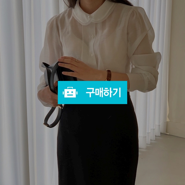 진주버튼시스루블라우스 / 러브쏭 / 디비디비 / 구매하기 / 특가할인