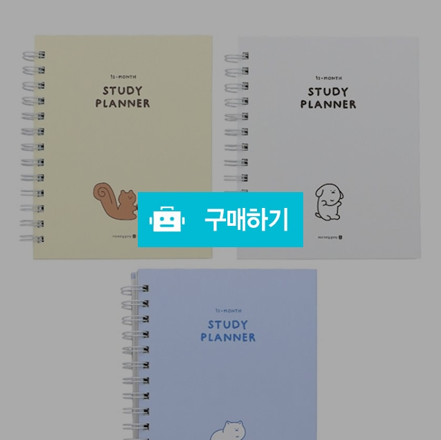 모닝글로리 하드커버 스프링 공부잘하는 스터디플래너 / 설래임 / 디비디비 / 구매하기 / 특가할인