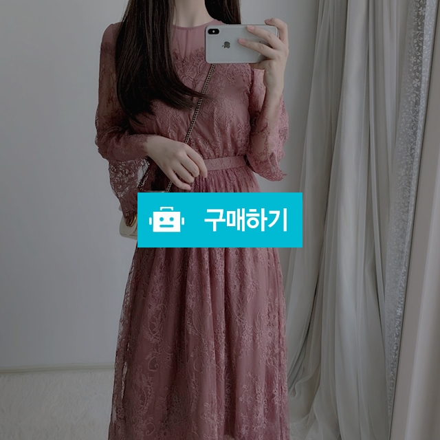 오로라 페미닌 롱 레이스 원피스 / 셀린느몰님의 스토어 / 디비디비 / 구매하기 / 특가할인