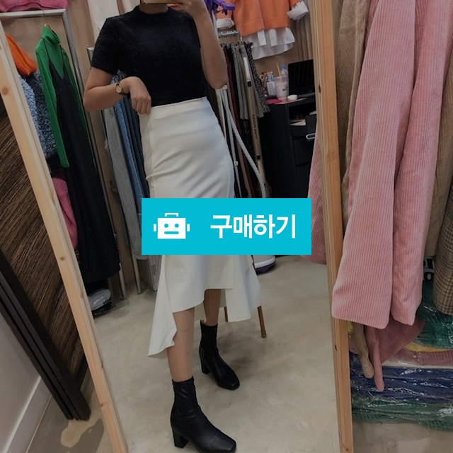 하이웨스트 트임 언발 롱 스커트 / 윤벨르님의 스토어 / 디비디비 / 구매하기 / 특가할인