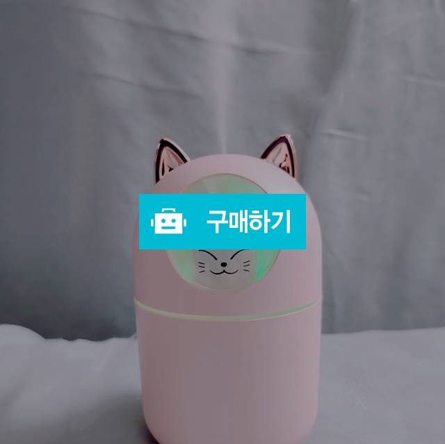 필터5개 포함 KC인증 무드등 미니 가습기 고양이 대용량 300ml 책상용 사무실 원룸 소형 USB 가습기 / 코디스토어 / 디비디비 / 구매하기 / 특가할인