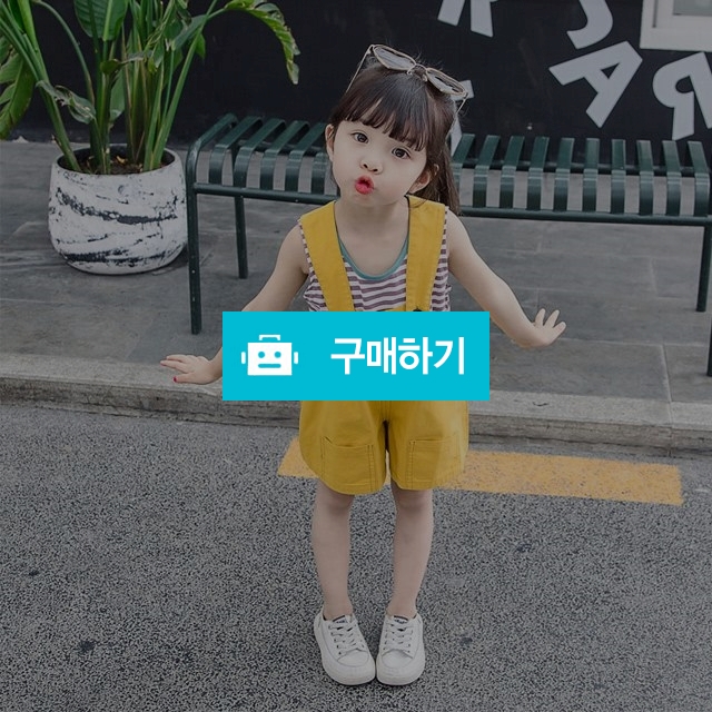 더아우라 멜빵바지 상하세트 / 더아우라 / 디비디비 / 구매하기 / 특가할인