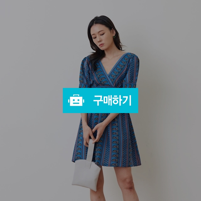 [구카] 블루 에스닉 원피스 / 포틴데이즈 / 디비디비 / 구매하기 / 특가할인