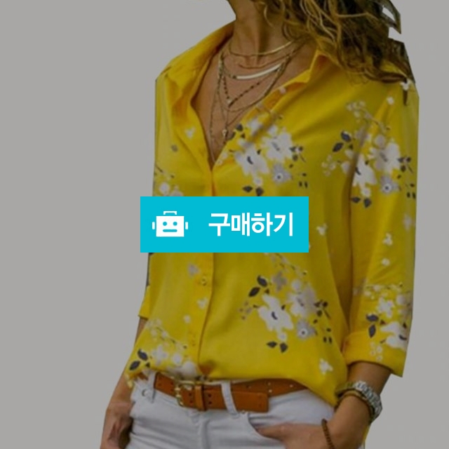 여성 탑 스커트 2018 가을 우아한 긴 소매 프린트 V 넥 넥타이 시폰 블라우스 / Oktofas님의 스토어 / 디비디비 / 구매하기 / 특가할인