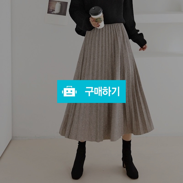 밴딩 펄 주름 롱 스커트 / 쏘울미의 톡톡 스타일 / 디비디비 / 구매하기 / 특가할인
