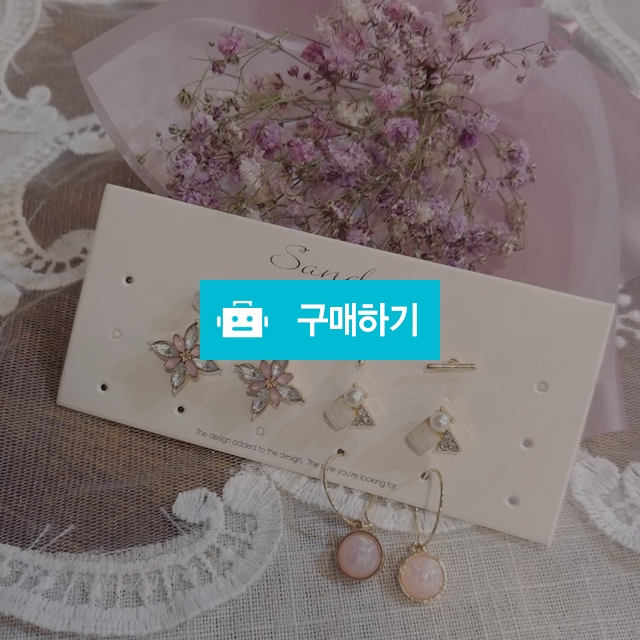 핑크 귀걸이 셋트 / 미니으니의 마녀서랍 / 디비디비 / 구매하기 / 특가할인