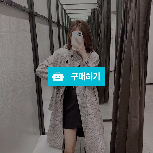 2019 F/W 클래식 하이넥 포인트 여성 모직 코트 / 단골집1 / 디비디비 / 구매하기 / 특가할인