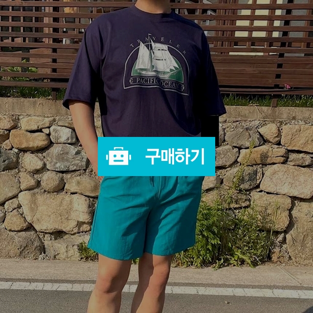 남녀공용 오버핏 트래블 반팔 티셔츠 / 민클로즈 / 디비디비 / 구매하기 / 특가할인