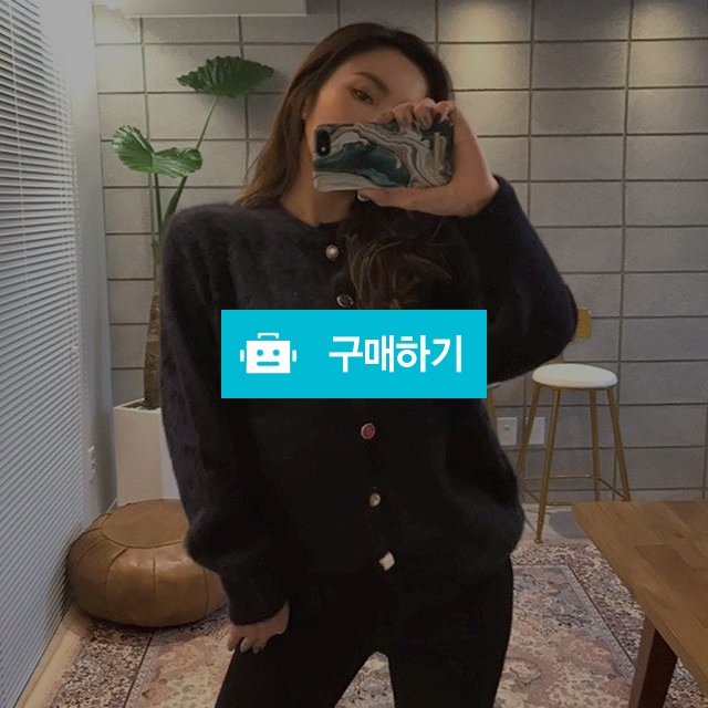 밍크 앙고라 보석단추 라운드 가디건 / 캡티베이트님의 스토어 / 디비디비 / 구매하기 / 특가할인
