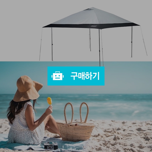 콜맨 캠핑 타프 그늘 천막 쉘터 4x4 차박 원터치 차량 자동차차양막 자외선차단 캐노피 / 다모아아토즈님의 스토어 / 디비디비 / 구매하기 / 특가할인