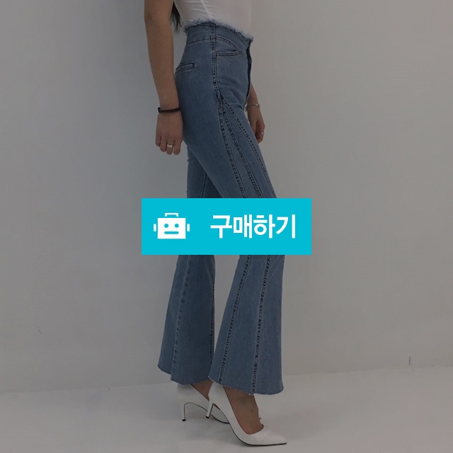 하이웨스트 슬림 나팔 부츠컷 데님팬츠 / 라운드님의 스토어 / 디비디비 / 구매하기 / 특가할인