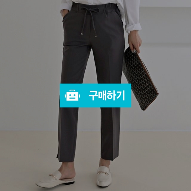 9부 가을 슬랙스 밴딩 일자 바지 / 노블마인 / 디비디비 / 구매하기 / 특가할인