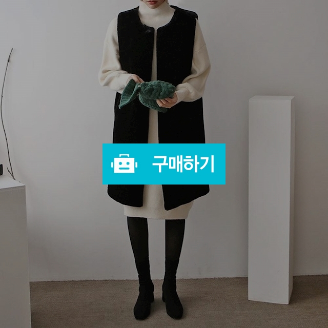노카라 라운드 페이크 퍼 밍크 롱 조끼 / 쏘울미의 톡톡 스타일 / 디비디비 / 구매하기 / 특가할인