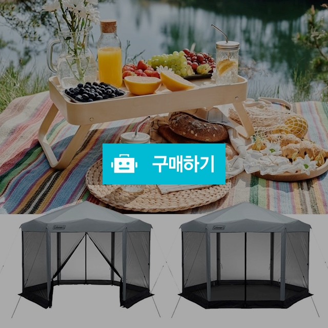 콜맨 타프 스크린하우스 그늘막 천막 차박 캠핑용품 메쉬 차양막 자외선차단 모기장 돔캐노피 / 다모아아토즈님의 스토어 / 디비디비 / 구매하기 / 특가할인