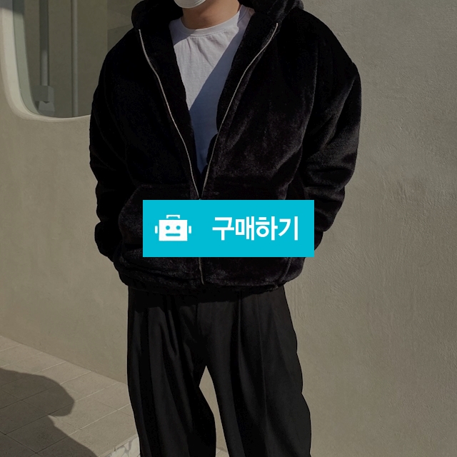 핑크퍼 쉐르파 후드집업 남녀공용 루즈핏 5color / 옴므오브제 스토어 / 디비디비 / 구매하기 / 특가할인