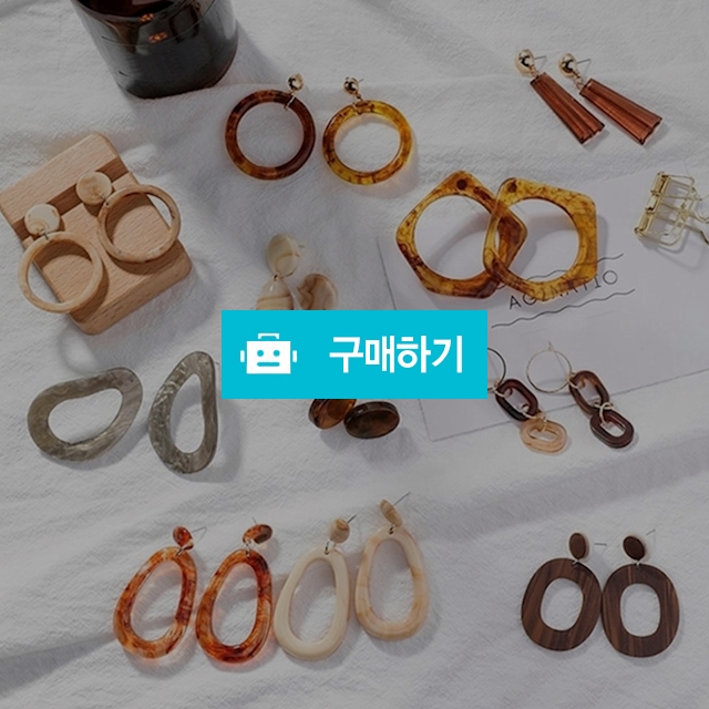 [티타늄] - 아크릴 감성귀걸이 / Osring님의 스토어 / 디비디비 / 구매하기 / 특가할인