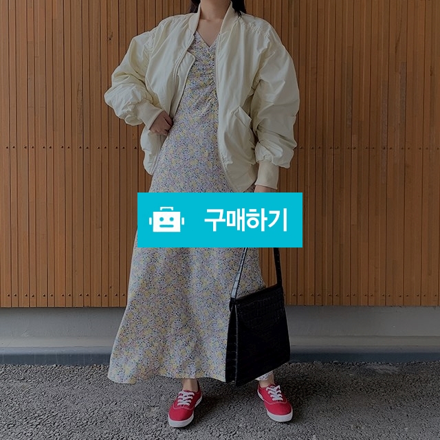 브이넥 스트링 플라워 롱 원피스 / 마인드식스 / 디비디비 / 구매하기 / 특가할인