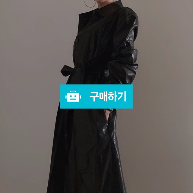 코팅 허리스트링 롱사파리 트렌치 롱자켓 / SHINs SENSE / 디비디비 / 구매하기 / 특가할인