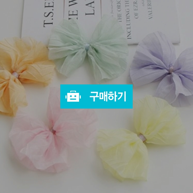 샤랄라 리본핀 5COLOR  / 키득키즈 / 디비디비 / 구매하기 / 특가할인