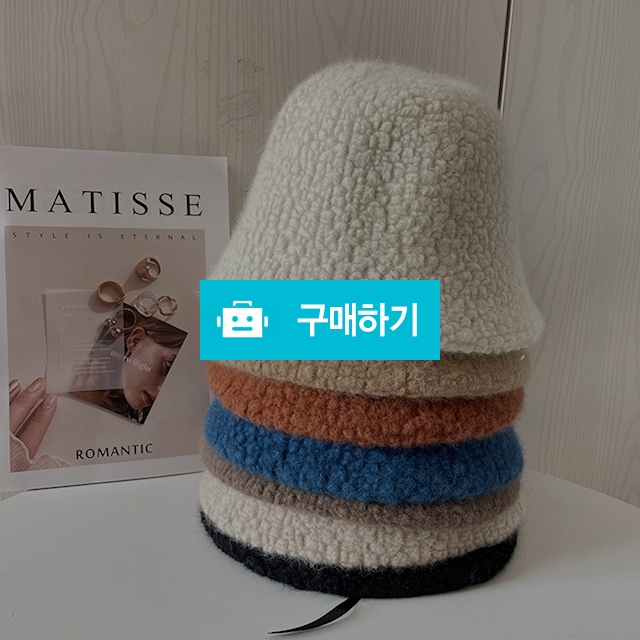 뽀글 양털 무드 벙거지 버킷햇 모자 / 앤어바웃 / 디비디비 / 구매하기 / 특가할인