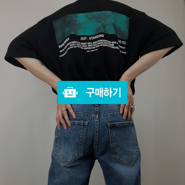 아웃스탠딩 반팔티 (2color) / 더모던데이 / 디비디비 / 구매하기 / 특가할인