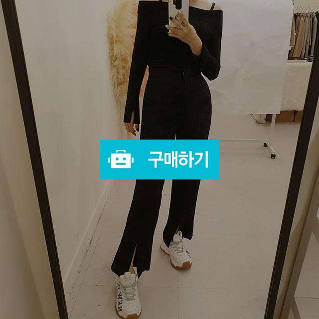 앞트임 세미 부츠컷 슬랙스 / 제이오공이 / 디비디비 / 구매하기 / 특가할인