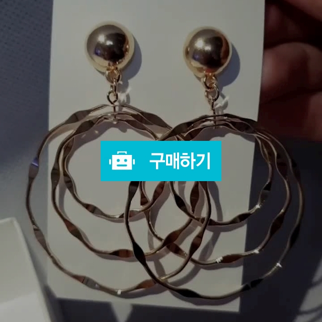 골드 빅 이어링 / ㄱ디비디엠♡님의 스토어 / 디비디비 / 구매하기 / 특가할인
