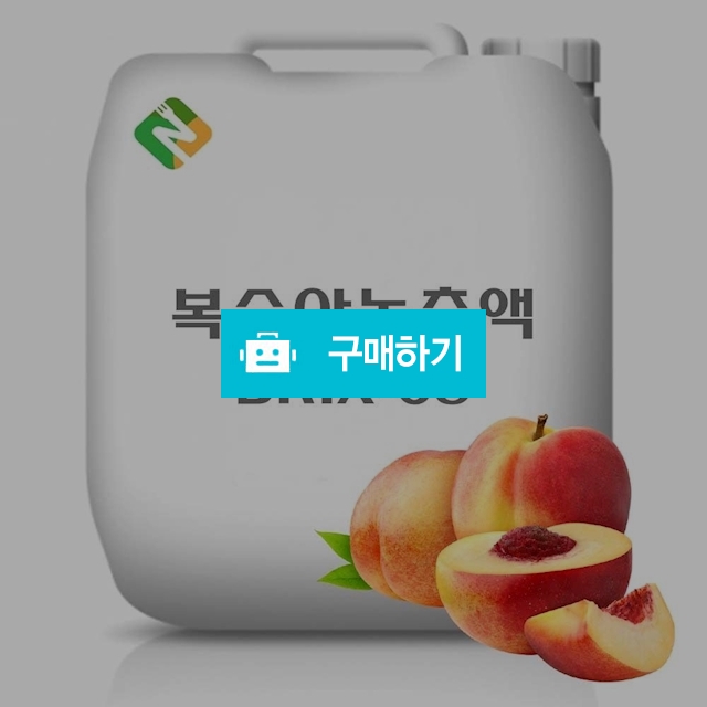 복숭아농축액 20kg / 엔트레이드코리아님의 스토어 / 디비디비 / 구매하기 / 특가할인