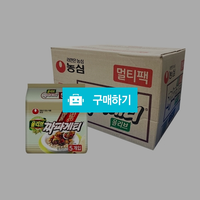 농심 짜파게티140g(5개입) x 8번들(1박스) / 온라인대장님의 스토어 / 디비디비 / 구매하기 / 특가할인