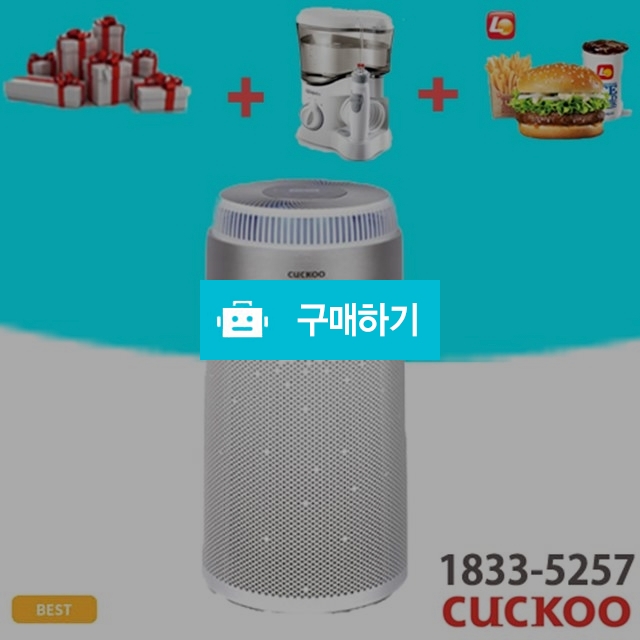 쿠쿠 공기청정기 렌탈 AC-24W10FW 25평형 셀프 대용량 초미세먼지 / 그대가꽃님의 스토어 / 디비디비 / 구매하기 / 특가할인