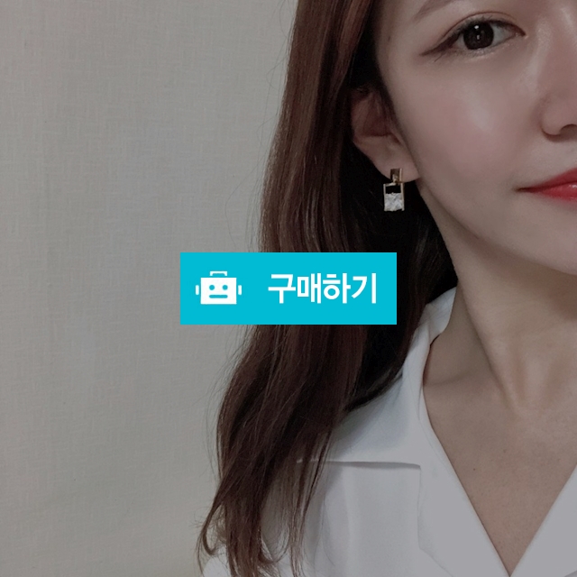 [당일배송]데일리 스퀘어 큐빅 귀걸이 / czecobra / 디비디비 / 구매하기 / 특가할인