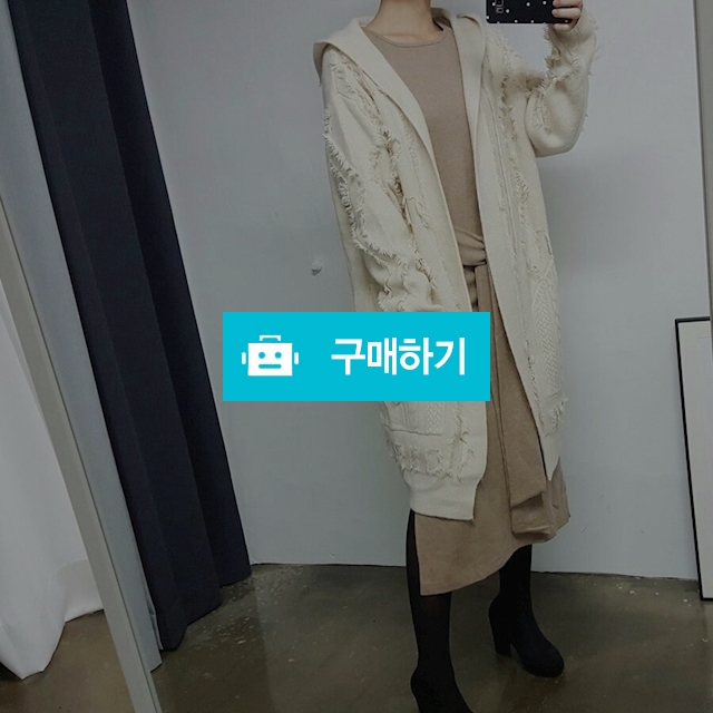 끌로에 수술 롱가디건 (6) / 스타일멀티샵 / 디비디비 / 구매하기 / 특가할인