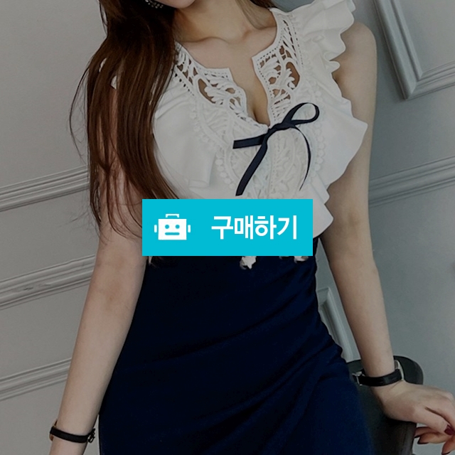 프린 리본 원피스 / 와드팩토리 / 디비디비 / 구매하기 / 특가할인