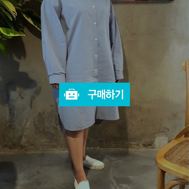 빅사이즈 오버핏 포켓 롱 셔츠원피스 / 수플레SOUFFLE / 디비디비 / 구매하기 / 특가할인