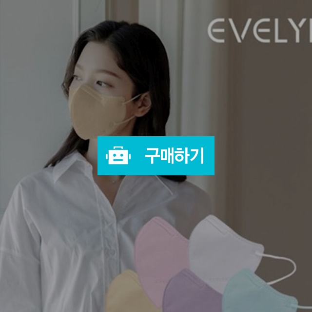 에블린 KC 컬러 새부리형 마스크 10매입 성인용마스크 / 노라 리빙 / 디비디비 / 구매하기 / 특가할인