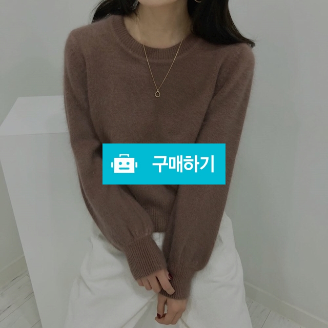 벌룬 앙고라 라운드 니트 / 쏘울미의 톡톡 스타일 / 디비디비 / 구매하기 / 특가할인
