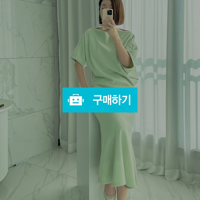 오프숄더 머메이드 투피스 / 비컴 / 디비디비 / 구매하기 / 특가할인